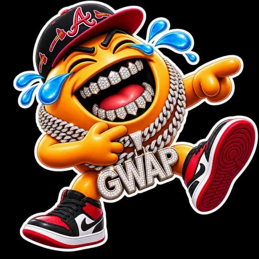 GwapMojis GwapMode 33 sticker: Crying Laugh
