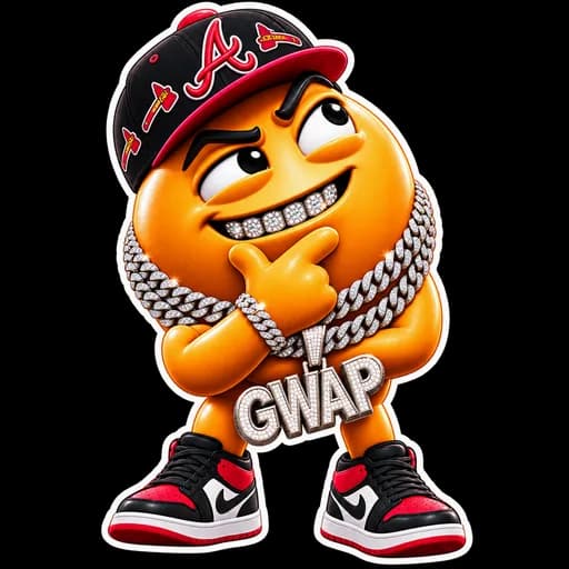GwapMojis GwapMode 33 sticker: Thinkin