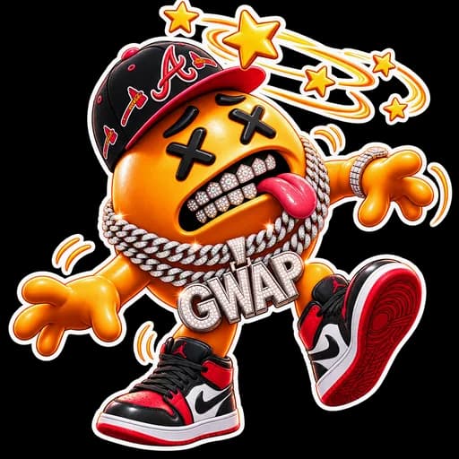 GwapMojis GwapMode 33 sticker: Knocked Out