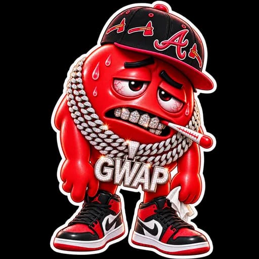 GwapMojis GwapMode 33 sticker: Sick Today